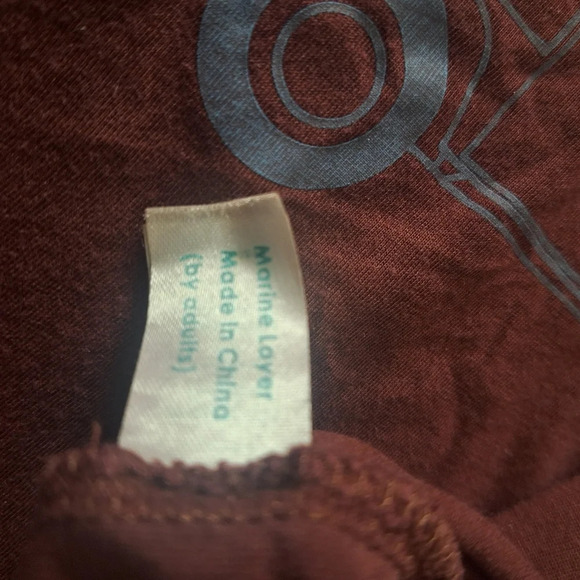 Marine Layer Signature  Crew Bus tee SZ M/L(marge) - Picture 9 of 9